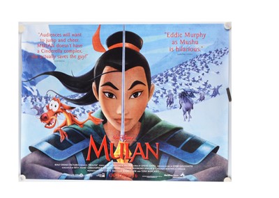 Lot 497 - Disney / Animated Film Quad Posters