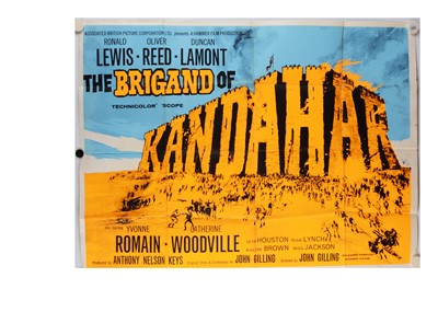 Lot 500 - The Brigand Of Kandahar (1965) Quad Poster