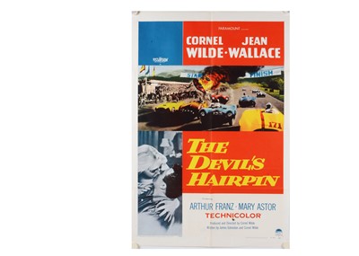 Lot 504 - The Devil's Hairpin (1957) US One Sheet Poster