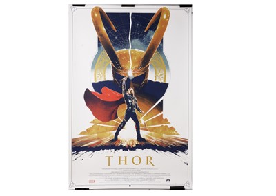 Lot 513 - Thor Poster Print / Matt Ferguson / signed