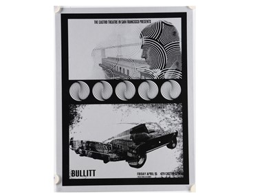 Lot 514 - Bullitt Poster Print / David O'Daniel / Signed