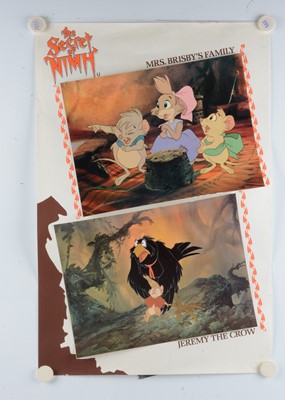 Lot 524 - The Secret Of Nimh Pre-Production Posters