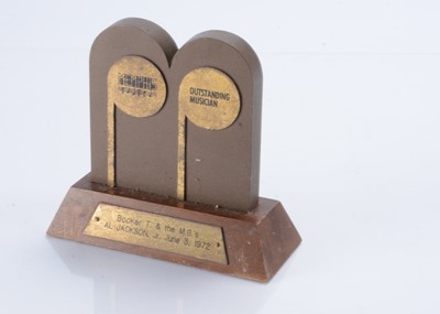 Lot 537 - Outstanding Musician Award / Al Jackson / Booker T and the MGs