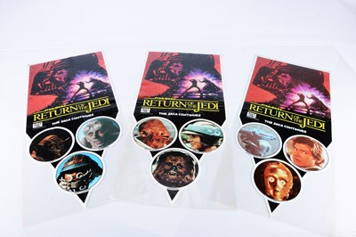 Lot 558 - Star Wars / Return of the Jedi Window Stickers