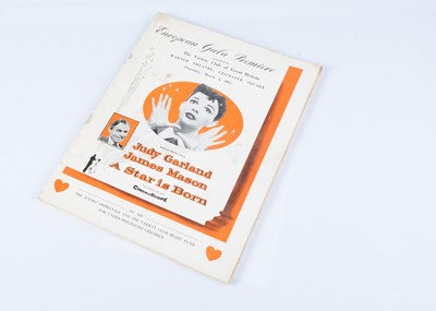 Lot 560 - Judy Garland / A Star Is Born Premiere Programme