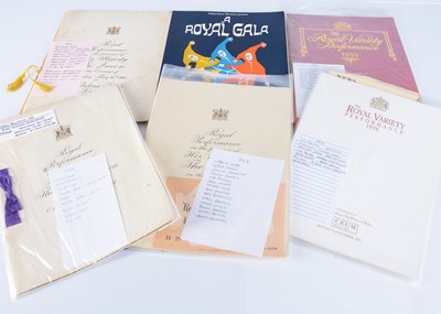 Lot 574 - Royal Performance Programmes