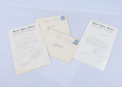 Lot 576 - Margot Fonteyn / Signed Letter