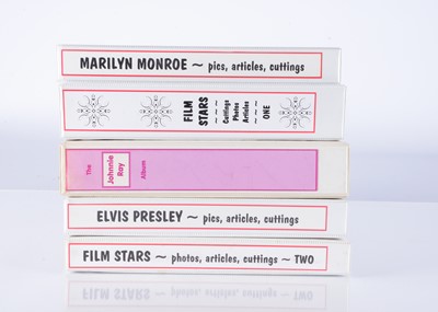 Lot 577 - Marilyn Monroe / Elvis Presley / James Dean / Films Stars Photos and Cuttings