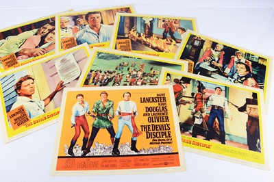 Lot 591 - The Devil's Disciple Lobby Cards / FOH Stills