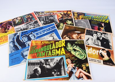 Lot 596 - Mexican Lobby Cards