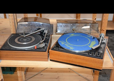 Lot 637 - Garrard Turntables