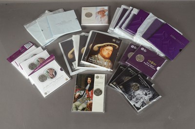Lot 22 - A collection of twenty five UK modern £5 Coins