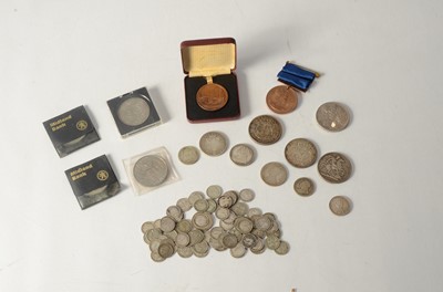 Lot 27 - A small collection of British silver coinage