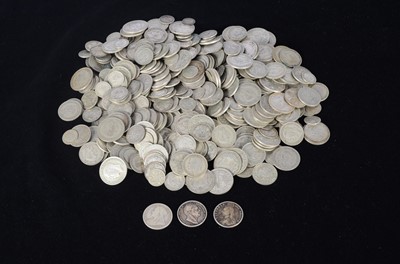 Lot 42 - A Quantity of British pre 1947 silver coinage