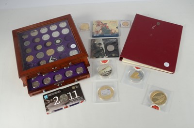 Lot 43 - A collection of world Silver coinage and medallions