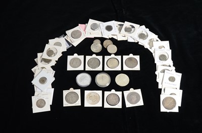 Lot 86 - A collection of World silver coinage