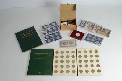 Lot 89 - A collection of United States Uncirculated coin sets