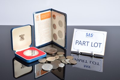 Lot 100 - A small collection of coins