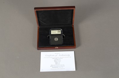 Lot 103 - An Elizabeth II  1/10 ounce Platinum Britannia coin