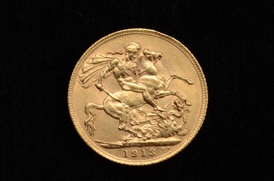 Lot 105 - A George V Full Gold Sovereign