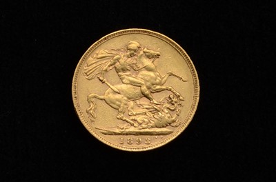 Lot 106 - A Victoria Full Gold Sovereign