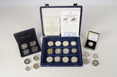Lot 111 - A collection of twenty five world silver proof coins