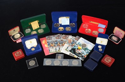 Lot 113 - A collection of Isle of Man silver proof coinage