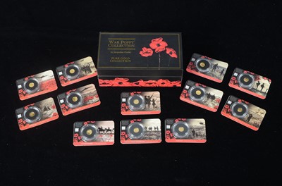 Lot 114 - Solomon Islands Gold proof $10 (0.5g each) coin collection