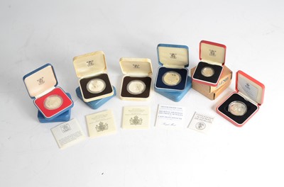 Lot 139 - A collection of Royal Mint Silver Proof coins