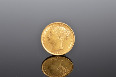 Lot 140 - A Victoria Full Gold Sovereign