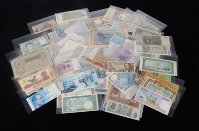 Lot 153 - A collection of world banknotes