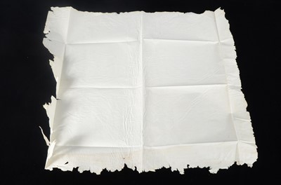 Lot 160 - A large and scarce sheet of Watermarked banknote paper