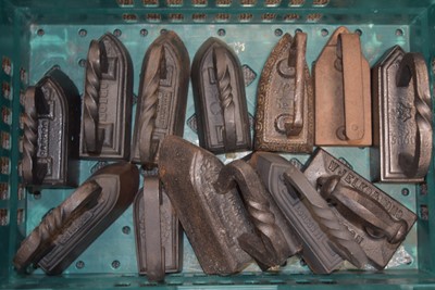 Lot 25 - An assortment of various Irons