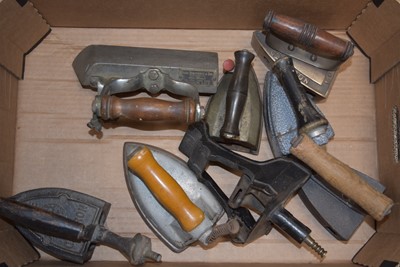 Lot 36 - Vintage Irons