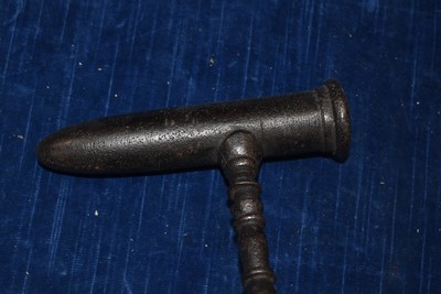 Lot 57 - A group of six Goffering Irons