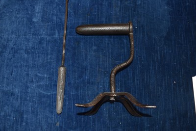 Lot 57 - A group of six Goffering Irons