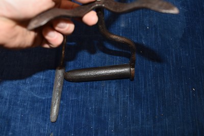 Lot 57 - A group of six Goffering Irons