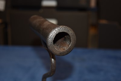 Lot 70 - A Vintage British wooden based Goffering Iron