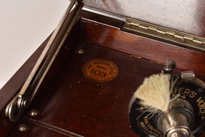 Lot 89 - A HMV Model 103 Gramophone