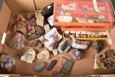 Lot 216 - A collection of various Minerals