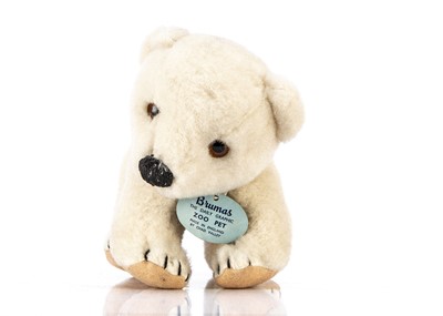 Lot 251 - A fine Chad Valley Brumas polar bear cub The Daily graphic Zoo Pet circa 1950