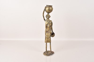 Lot 286 - An African Bronze Sculpture