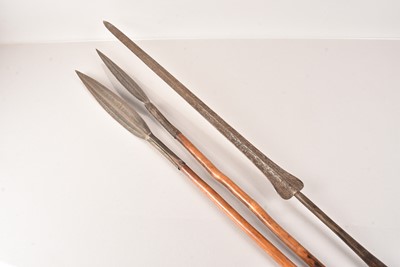Lot 300 - Three Tribal Spears