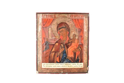 Lot 393 - An Icon of The Smolenskaya Mother of God