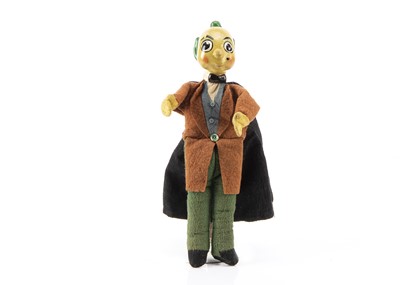 Lot 278 - A rare Dean’s Rag Book Co Joy Laurey for Whirligig’s Mr Turnip hand puppet circa 1954