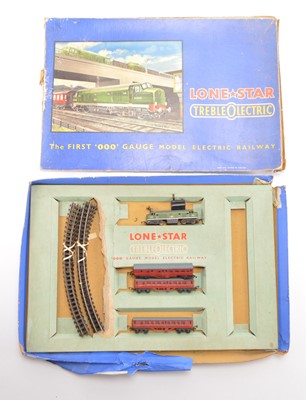 Lot 1 - Lone Star 000 Electric N Gauge EL51 Diesel Passenger Train Set