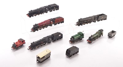 Lot 17 - Rovex and Tri-ang 00 Gauge unboxed Steam Locomotives including Plunger Princess and Rolling Stock and Tri-ang Hornby Princess (10)
