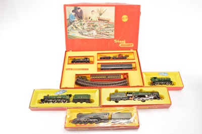 Lot 45 - Tri-ang Hornby  00 gauge Train set with other Steam Locomotives in original boxes (5)