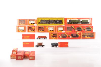 Lot 55 - Tri-ang  Hornby 00 gauge Locomotives and wagons in original boxes (24)