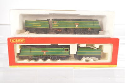 Lot 61 - Hornby West Country class Pacifics 00 gauge (2)
